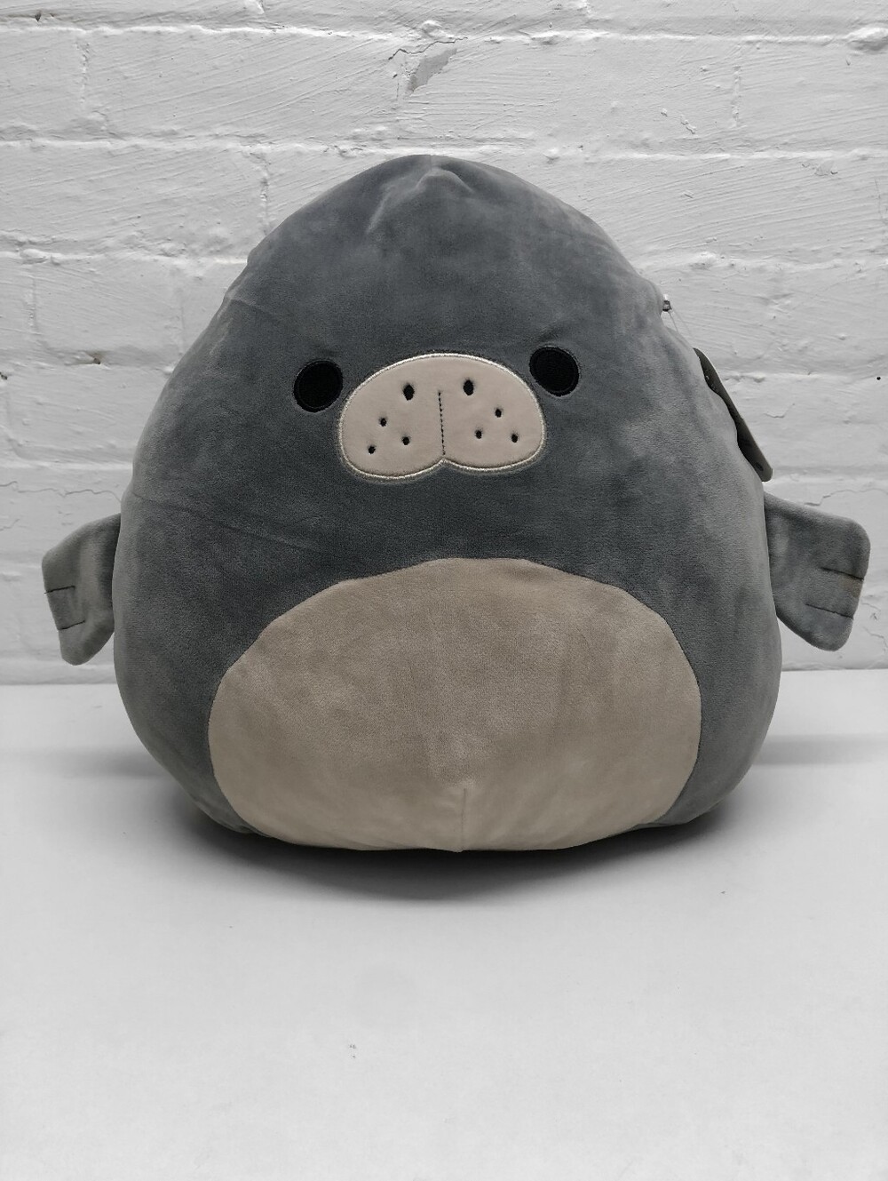 Squishmallows Matt The Manatee 14" Plush, LIGHT Gray Version Hard To Find NEW